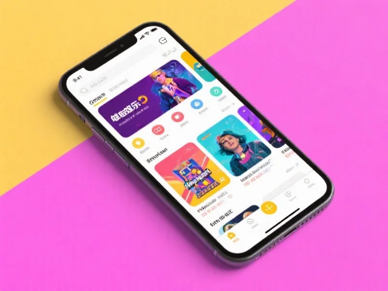 娱乐APP界面展示